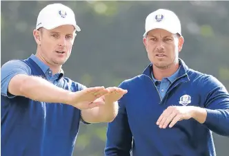  ??  ?? ■
Olympic champion Justin Rose and Open champion Henrik Stenson are just two of the big names at Wentworth this week.