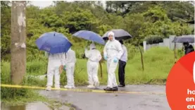  ?? JOSÉ CORDERO ?? A la primera la dejaron en la calle, cerca de una zanja.