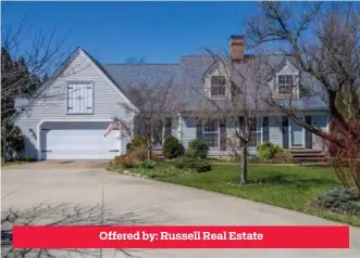  ??  ?? Offered by: Russell Real Estate