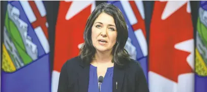  ?? GREG SOUTHAM ?? Colby Cosh is skeptical of Premier Danielle Smith's claim that she hopes to never use the Alberta Sovereignt­y Act powers.