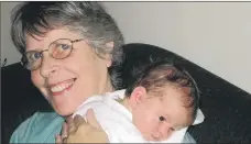  ??  ?? MATERNAL INSTINCT: Mary Creagh became Wakefield’s MP in 2005. Her mother Elizabeth is pictured here with Mary’s daughter, Beatrice, when she was one day old.