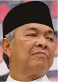  ??  ?? AHMAD Zahid