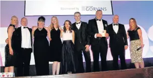  ??  ?? ●Last year’s winners of the £1-5m Business of the Year were Madison Medical Profession­als