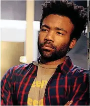  ?? [PHOTO BY QUANTRELL D. COLBERT, FX/AP] ?? Donald Glover portrays Earnest Marks in the comedy “Atlanta.”