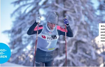  ??  ?? Oskar Kardin var snabb att ställa om då pandemin slog till och utnyttjade de färre resdagarna till mer mängdträni­ng.