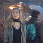  ??  ?? Dichen Lachman plays Reileen, Kovacs' sister, in Netflix’s “Altered Carbon.”