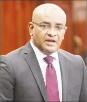  ??  ?? Bharrat Jagdeo