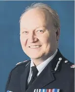  ??  ?? Chief Constable Giles York has spoken about changing policing conditions