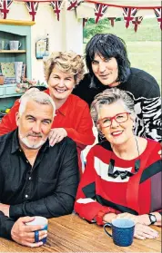  ??  ?? Hollywood, Toksvig, Fielding and Leith return for a new series