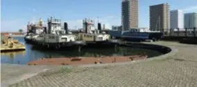  ??  ?? Het Kattendijk­dok wordt het middelpunt van Part of Antwerp.
FOTO RR
