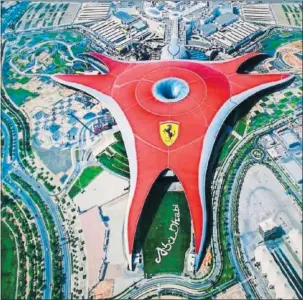  ?? ?? ‘Ferrari World’, el parque temático de Abu Dhabi, inspirará el proyecto.