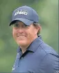  ??  ?? 100 NOT OUT Mickelson hits the century this week