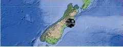  ??  ?? The original Death Star from Star Wars would need a good chunk of the South Island to land.