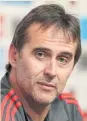  ??  ?? NEW ROLE Lopetegui