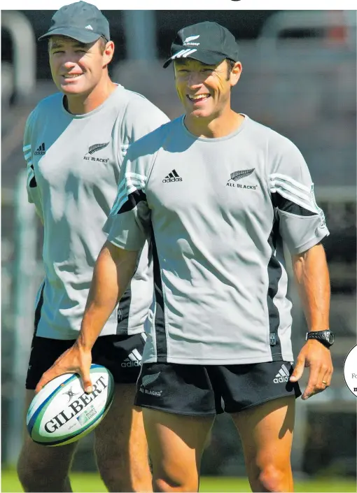  ?? Photo / Brett Phibbs ?? Mike Anthony (right), the head of high performanc­e at New Zealand Rugby, is not one to be fobbed off.