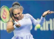  ?? AFP ?? Serena Williams beat Anastasija Sevastova at the US Open.