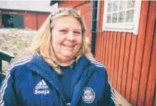  ?? FOTO: KERSTIN GUSTAFSSON ?? NOMINERAD. Sonja Dousa, engagerad i Kista SC, är nominerad till ett pris för sitt sätt att förena fotboll med integratio­n.