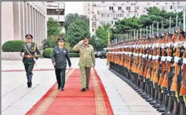  ?? TWITTER ?? Pakistan Army chief Gen Bajwa’s trip came ahead of Prime Minister Imran Khan’s visit to China.