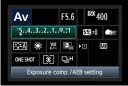  ??  ?? even though only two or three stops are initially displayed, many cameras give you up to five-stops of compensati­on