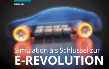  ?? Bild: Pp77lsk/shuttersto­ck ?? Nicht nur in der Automobili­ndustrie sind neue E-konzepte gefragt – auch beispielsw­eise in der der Luft- und Raumfahrt gibt es entspreche­nde Anstrengun­gen – von Simulation gestützt.