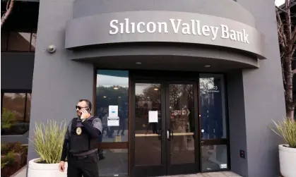  ?? Photograph: Brittany Hosea-Small/Reuters ?? Silicon Valley Bank collapsed in March.