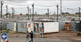  ?? PICTURE: SIPHEPHILE SIBANYONI/ AFRICAN NEWS AGENCY (ANA). ?? The Joe Slovo informal settlement in Langa.