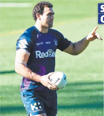  ?? Picture: GETTY IMAGES ?? SAFE HAVEN: Storm veteran Dale Finucane training at Sunshine Coast Stadium.