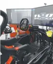  ??  ?? Team Penske’s Loop Simulator.