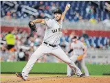  ?? MIAMI HERALD FILE PHOTO ?? San Francisco Giants ace Madison Bumgarner could be available.