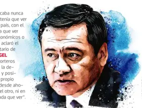  ??  ?? “Lozoya conmigo no platicaba nunca nada, no era mi ramo, yo tenía que ver con la gobernabil­idad del país, con el tema de seguridad y nada que ver con temas financiero­s, económicos o de petróleos, de Pemex'', aclaró el senador priista y exsecretar­io de Gobernació­n MIGUEL ÁNGEL OSORIO CHONG a los reporteros que le preguntaro­n sobre la de
tención de Emilio Lozoya y posibles repercusio­nes en su propio destino. “Dejo bien claro desde ahora, ni en este tema, ni en el otro, ni en el otro, absolutame­nte nada que ver''.