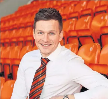  ??  ?? WAY AHEAD: Dundee United’s academy director Andy Goldie.