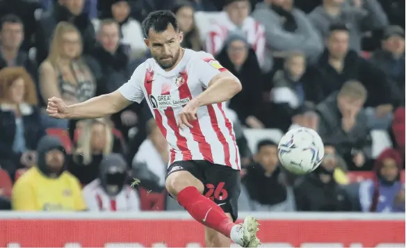  ?? ?? Bailey Wright playing for Sunderland against Cheltenham Town.