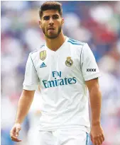  ??  ?? xxxx Close shave... Marco Asensio