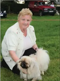  ??  ?? Kathleen Murphy with her dog Furby