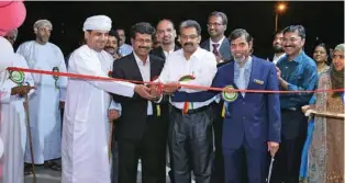  ??  ?? JOYOUS OCCASION: The new school building of Indian School Rustaq was inaugurate­d on March 28.