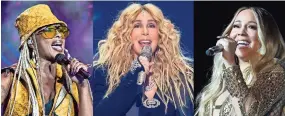  ?? ?? Mary J. Blige, Cher y Mariah Carey entre los nominados