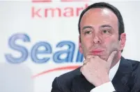  ?? VINCENT LAFORET THE NEW YORK TIMES FILE PHOTO ?? Edward Lampert bet big on a merger between Sears and Kmart. Sears Holdings filed for bankruptcy protection this week.
