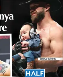  ??  ?? DONALD CERRONE