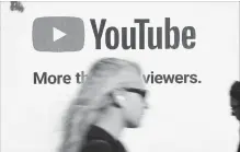  ?? SEAN GALLUP GETTY IMAGES ?? A new survey shows the majority of parents whose children watch the Google-owned video site YouTube have seen disturbing content.