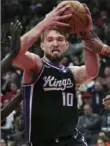  ?? Associated Press ?? Sacramento’s Domantas Sabonis: 13 points, 10 assists and 17 rebounds.