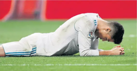  ??  ?? Cristiano Ronaldo na travnjak se vratio nakon kazne od pet utakmica suspenzije, ali nije briljirao protiv Betisa