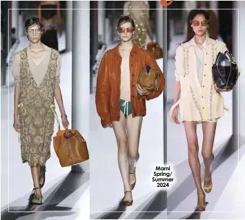  ?? ?? Marni Spring/ Summer 2024