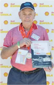  ??  ?? Warragul truck driver Alan Barden was among the latest group inducted into the National Road Transport hall of fame.