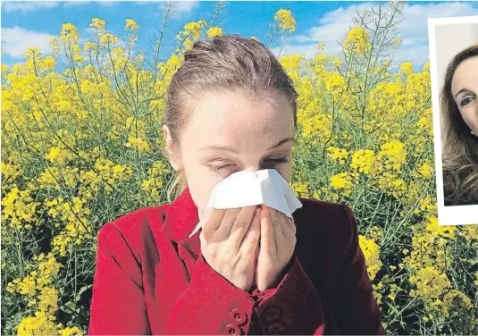  ??  ?? La conexión entre oído, nariz y garganta, posibilita que el oído pueda verse perjudicad­o por los efectos de las alergias