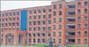  ?? HT ?? The underconst­ruction administra­tive complex in Kapurthala.