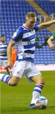  ?? Picture: Steve Smyth ?? Michael Morrison scored Reading’s second in their away win at Bristol City