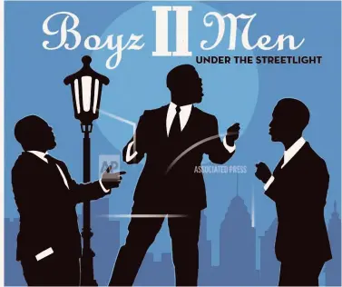  ??  ?? This cover image released by Sony Masterwork­s shows ‘Under the Streetligh­t’ by Boyz II Men.