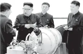  ?? REUTERS ?? Cese nuclear, una condición para concretar la cumbre Trump-Kim.