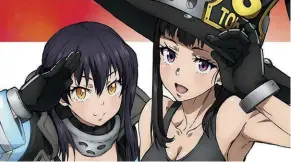  ??  ?? Die Fire Force 8 muss neben den verheerend­en Feuersbrün­sten auch andere Einheiten bekämpfen, die mehr zu wissen scheinen als sie selbst