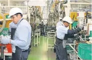  ?? ?? De acuerdo con especialis­tas, una potencial recesión en EU va a afectar a México, sobre todo en su industria manufactur­era.